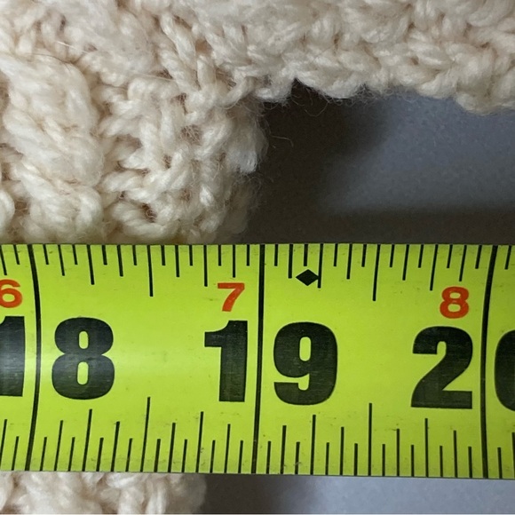 Carraig Donn Merino Wool Zip Sweater-Cream/Ivory-Womens S-Hand Knit-Ireland-Cozy - Picture 6 of 10